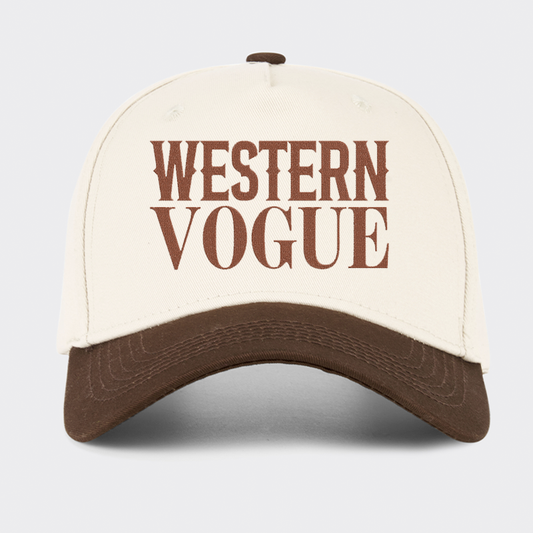 Western Vogue Embroidered Baseball Cap