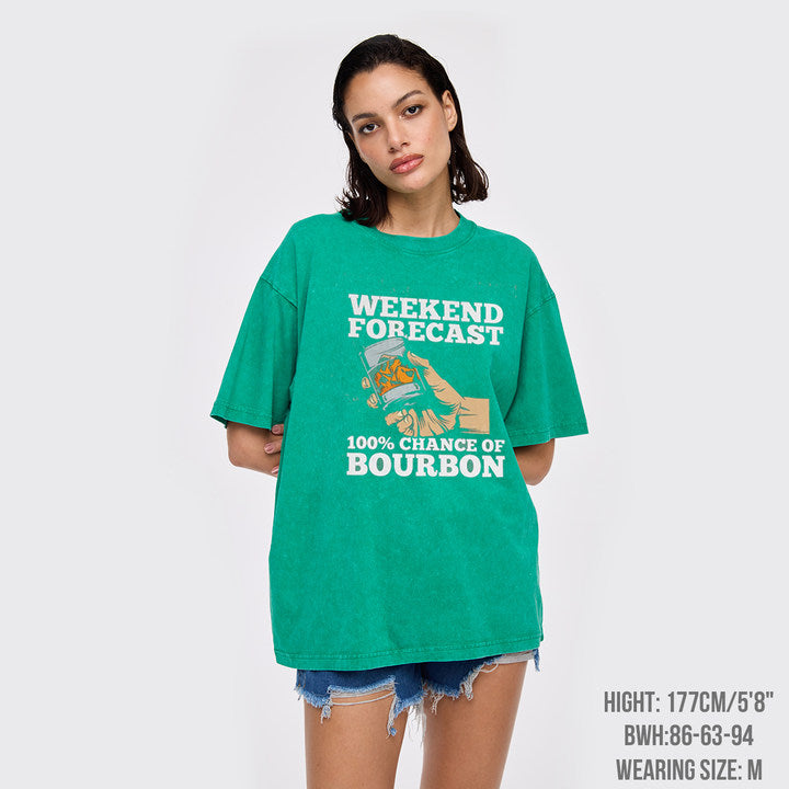 Bourbon Whiskey Garment-dye Tees