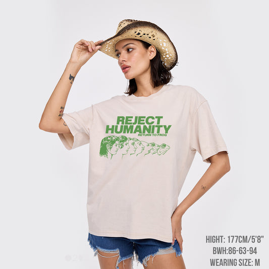 Reject Humanity Return To Frog Garment-dye Tees