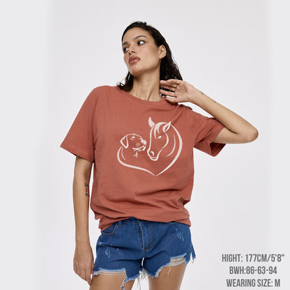 Horse Dog Lover T-Shirts