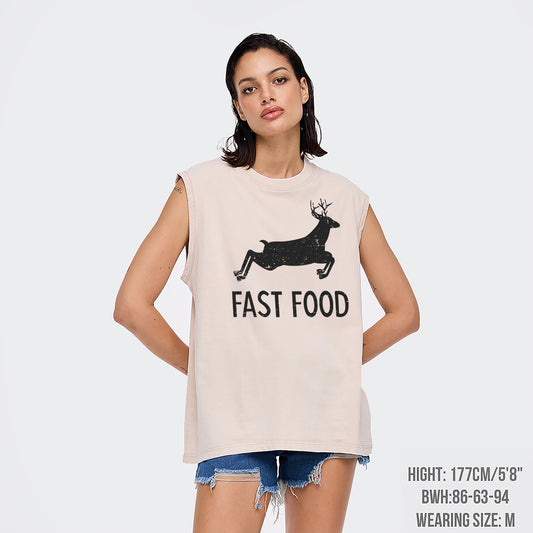 Fast Food Deer Washed Tanks