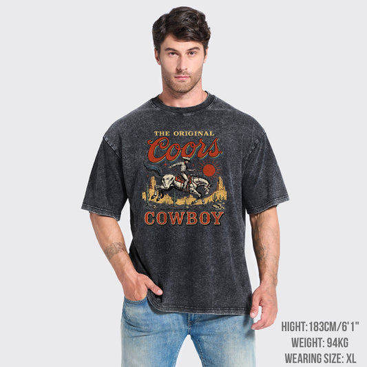 Vintage Wild West 90s Garment-dye Tees