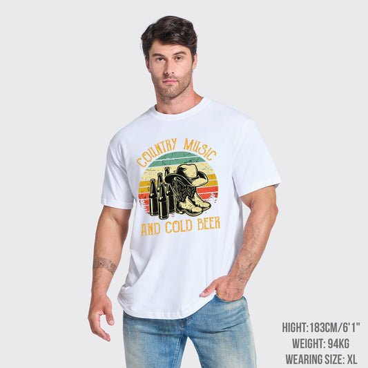 Country Music And Cold Beer T-Shirts