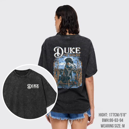 Duke The Duck Dog Garment-dye Tees