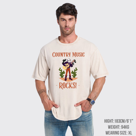 Country Music Lover Garment-dye Tees