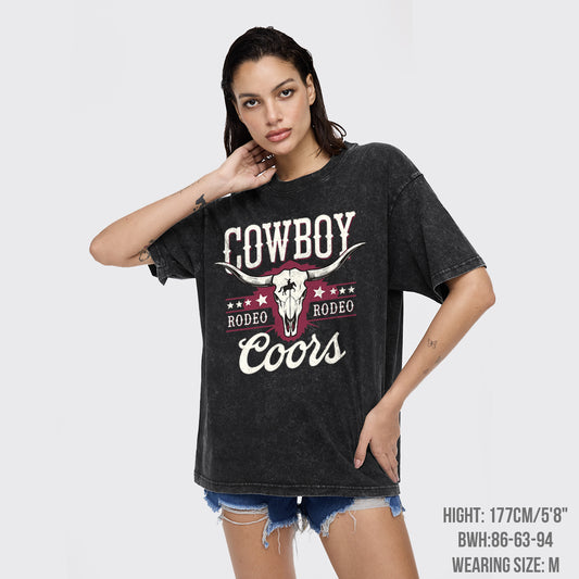 Cowboy Rodeo Garment-dye Tees