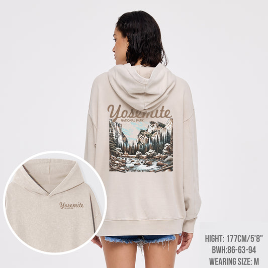 Vintage Yosemite National Park Garment-Dye Hoodies